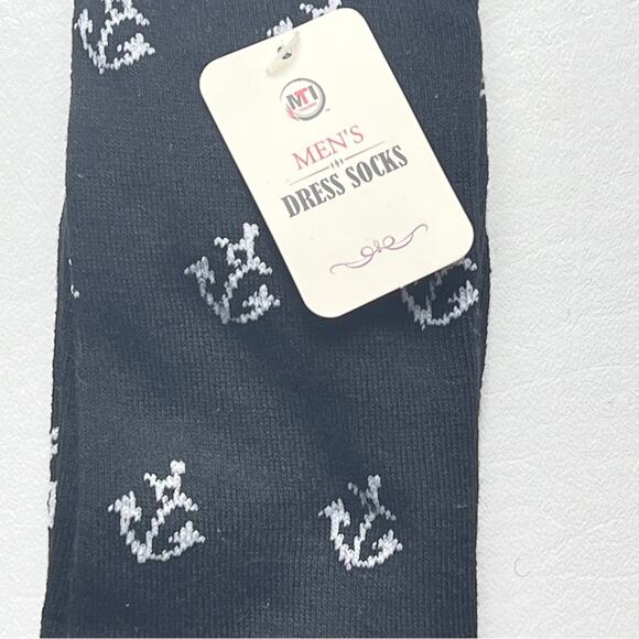 Anchor Print Nautical Print  Logo Design Multi-color Style Crew Socks
  NWT - Picture 3 of 4
